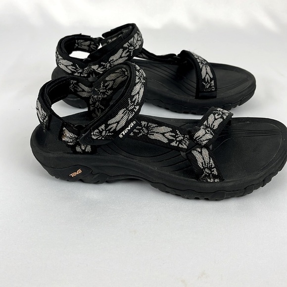 Teva Hurricane XLT Hazel Black Hiking Sport Sandals Womens Size 7 - Picture 8 of 13